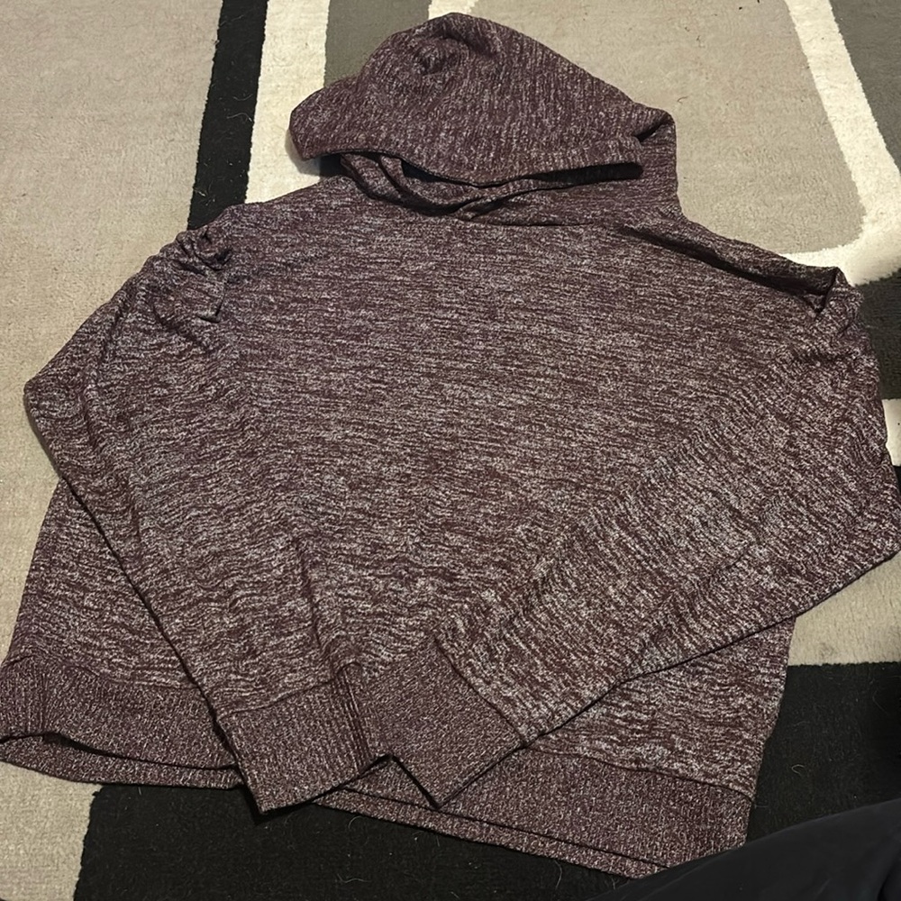 Purple hoodie